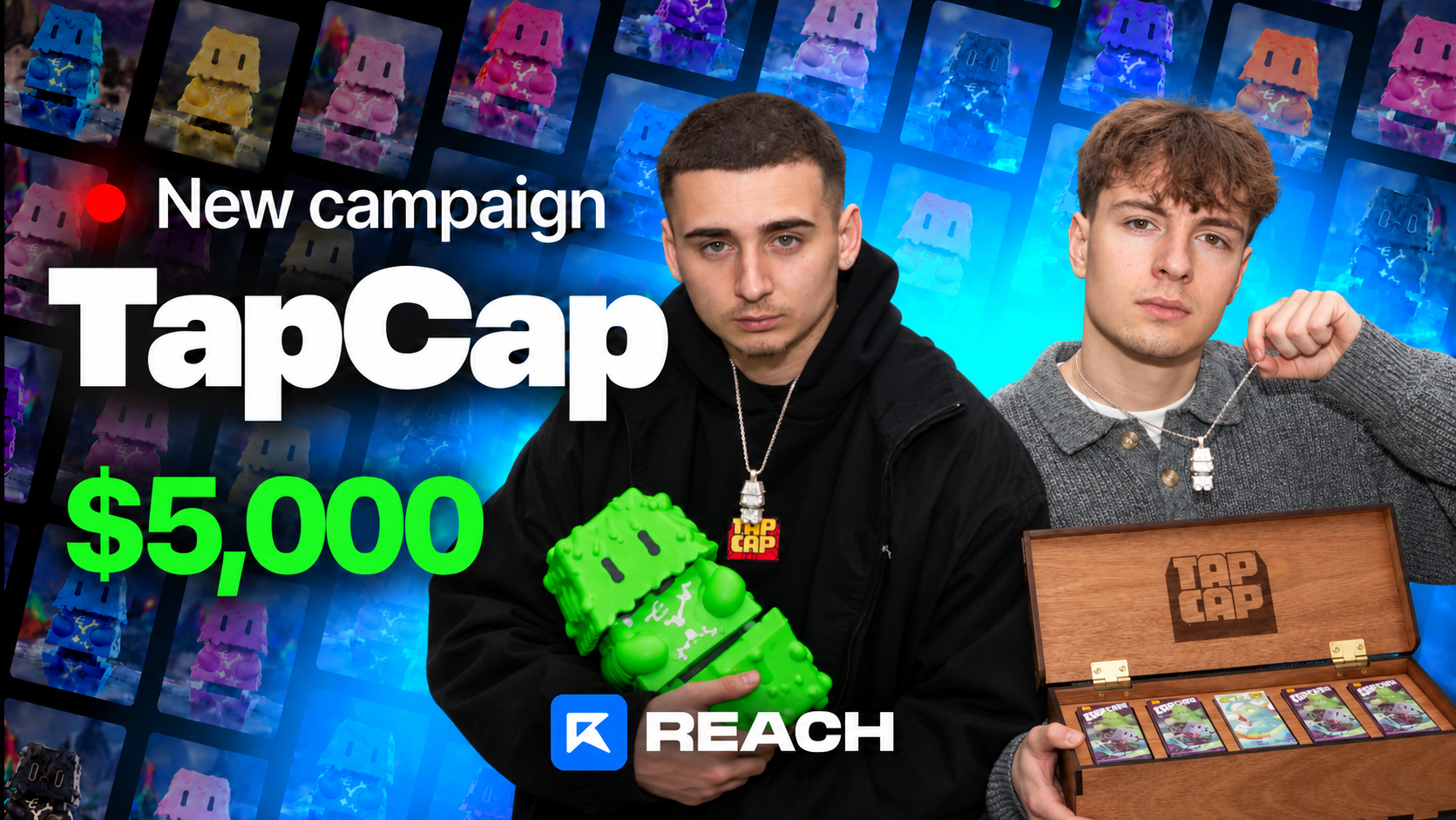 $5,000 TapCap Clipping Campaign
